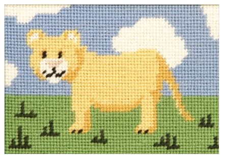 Larry Lion Cub Beginners Tapestry