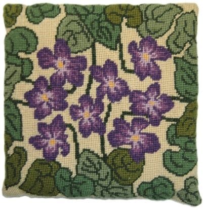 Violet Herb Pillow Tapestry