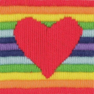 Long Stitch Heart - Beginners