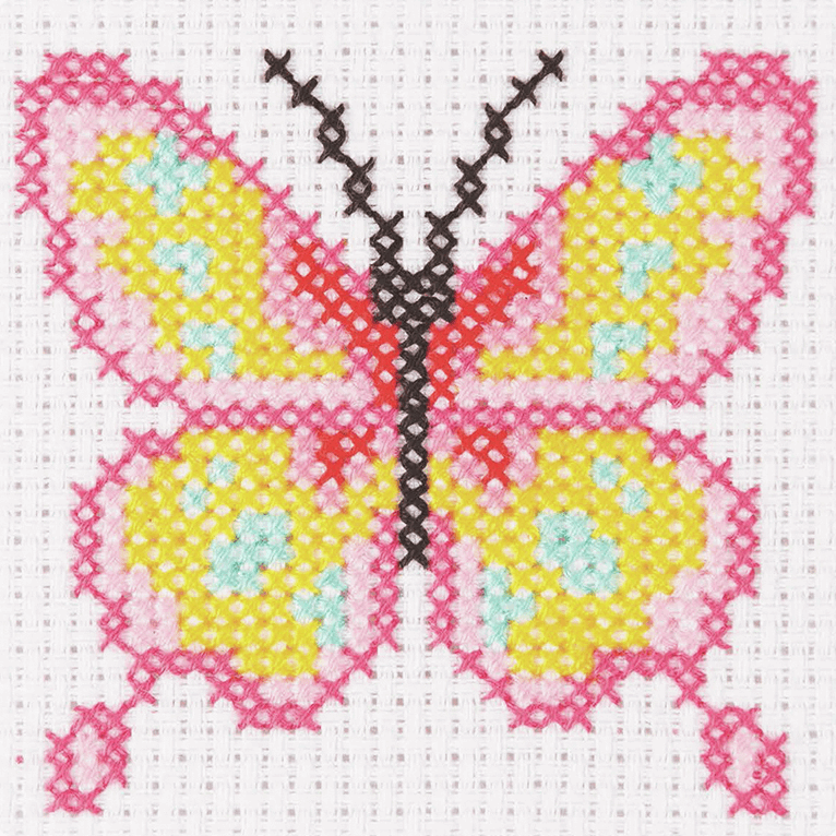 Cross Stitch Butterfly - Beginners
