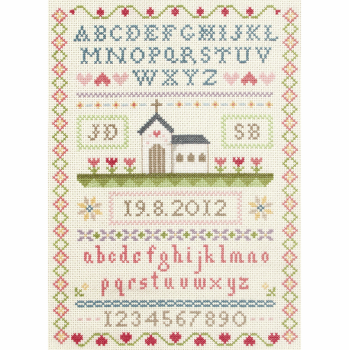 Wedding And Engagement Sampler Cross Stitch Kits