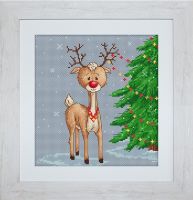 Denny Reindeer Cross Stitch Kit - Luca-S