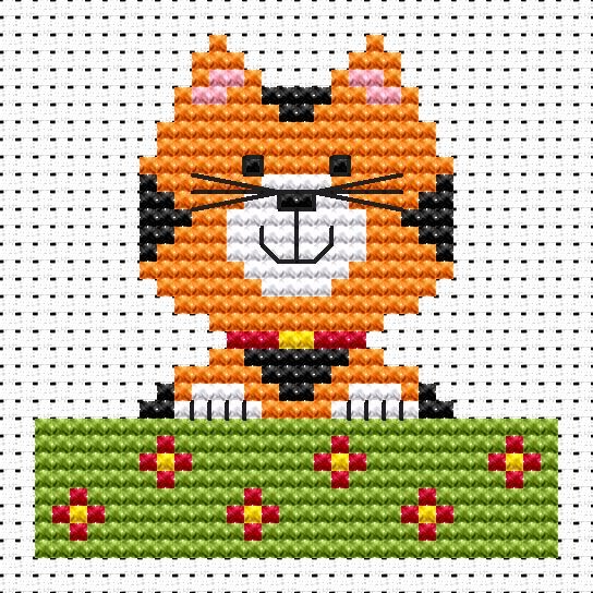 Cat Cross Stitch - Sew Simple
