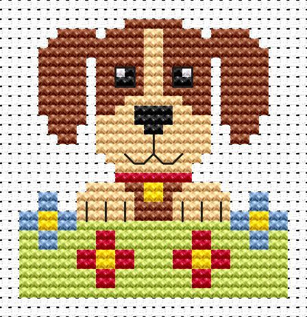 Dog Cross Stitch - Sew Simple