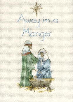 Away in a Manger - Christmas Card