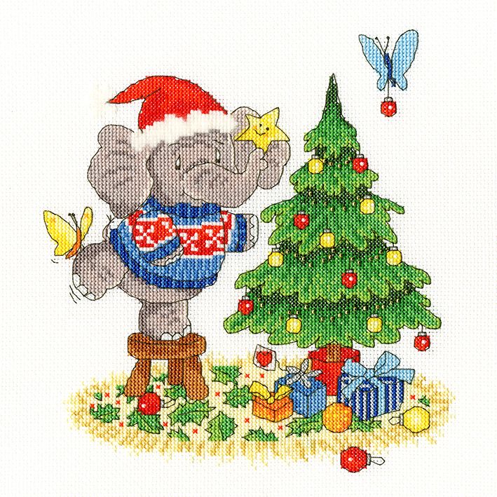 A Merry Elly Christmas - Elly Cross Stitch