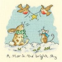 Star in the Bright Sky Cross Stitch