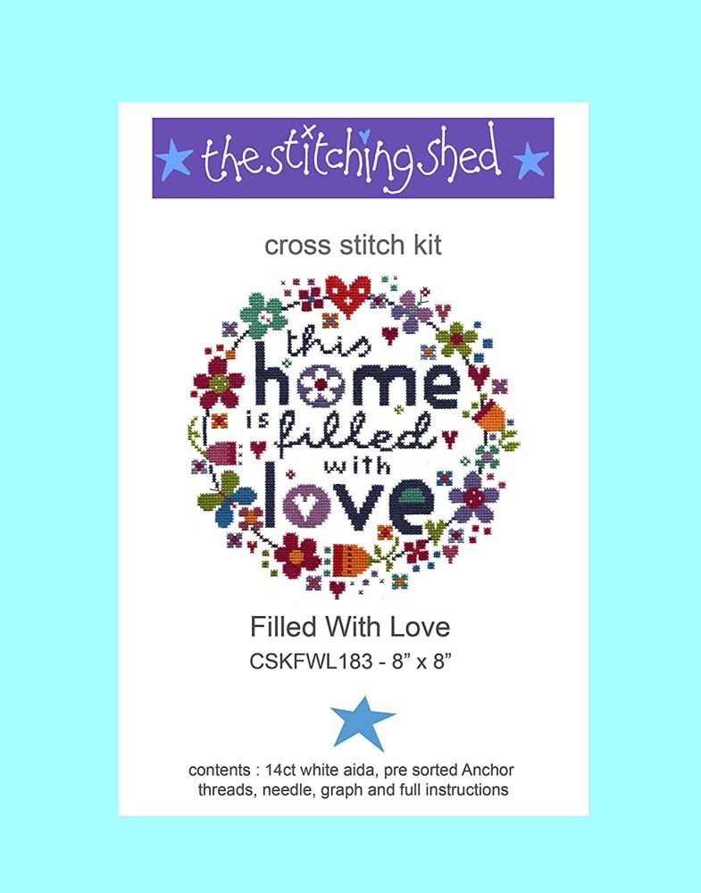 Filled with Love Cross Stitch