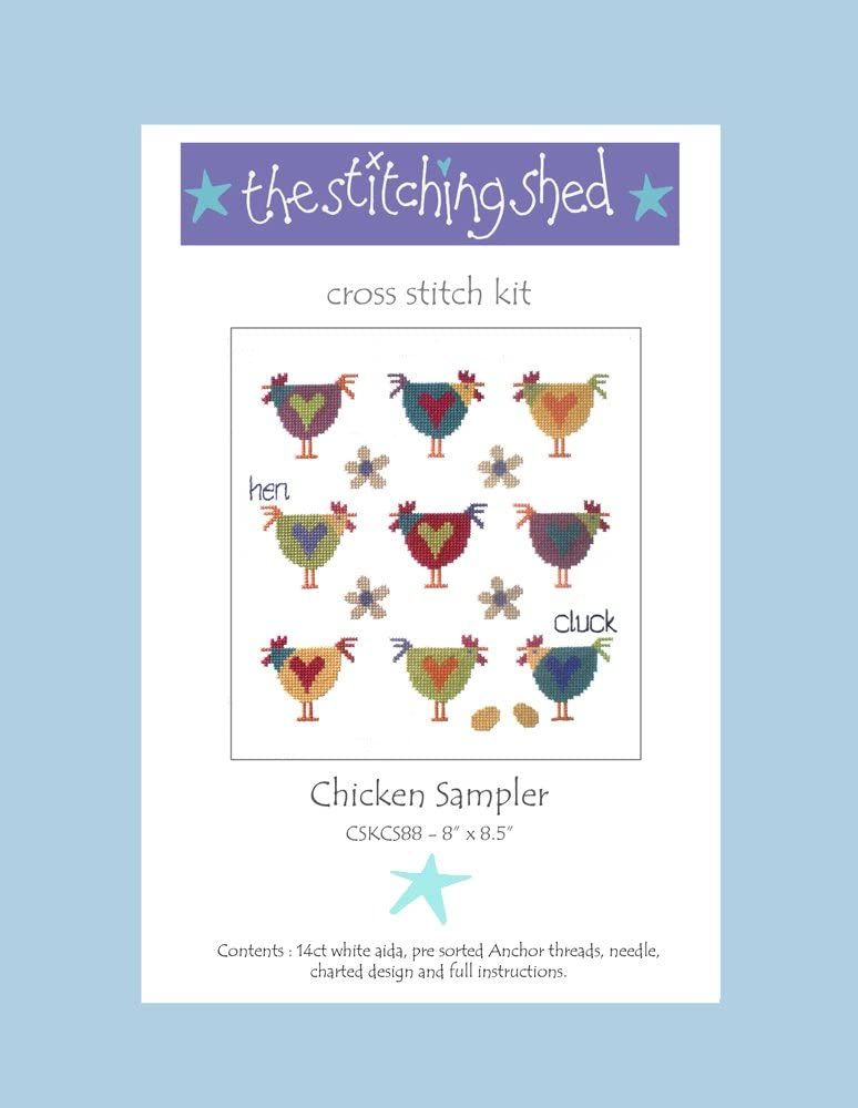 Chicken Sampler - Cross Stitch Kit 
