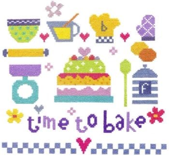 Time to Bake Cross Stitch
