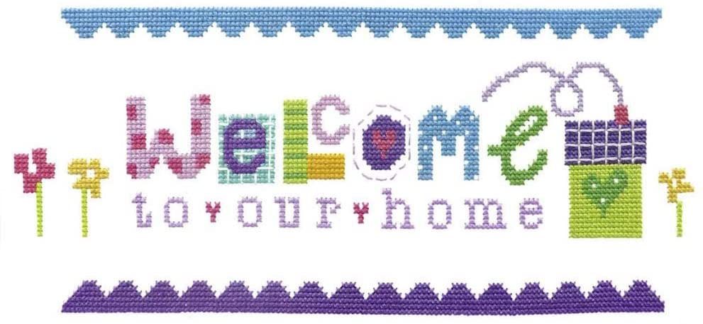 Welcome Home Sampler Cross Stitch