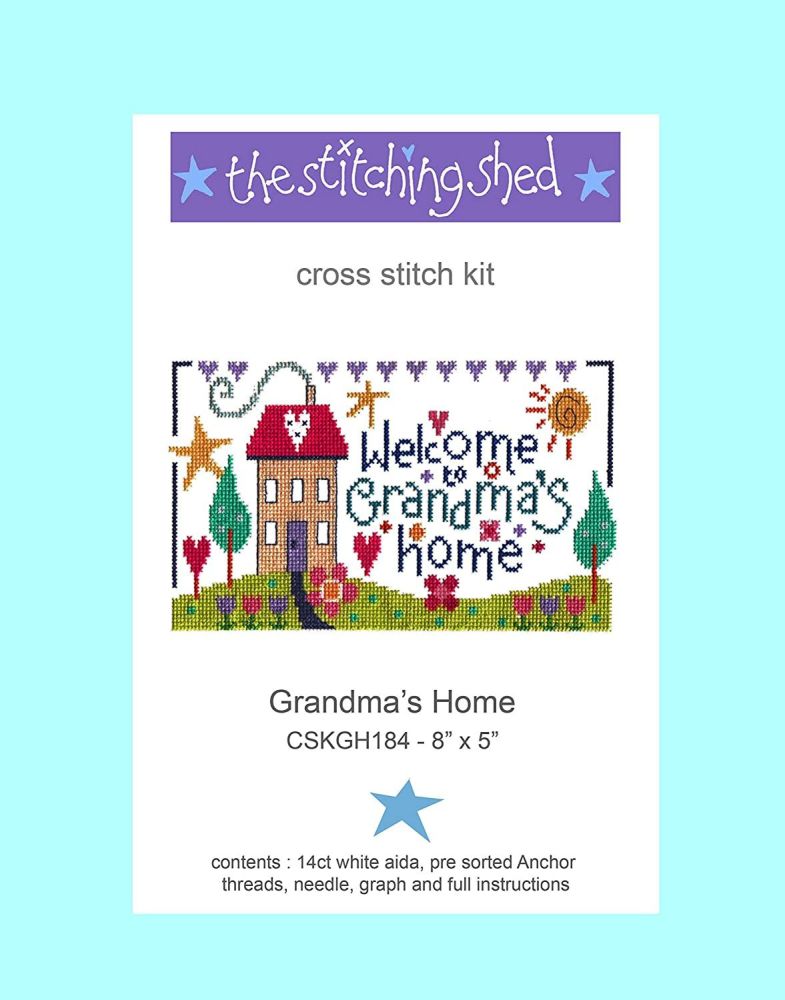 Grandma's Home Sampler Cross Stitch