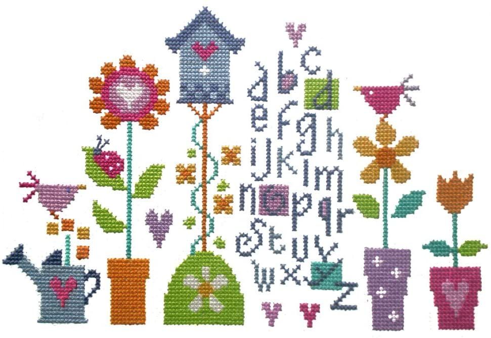 Pretty Garden -  Cross Stitch Kit 