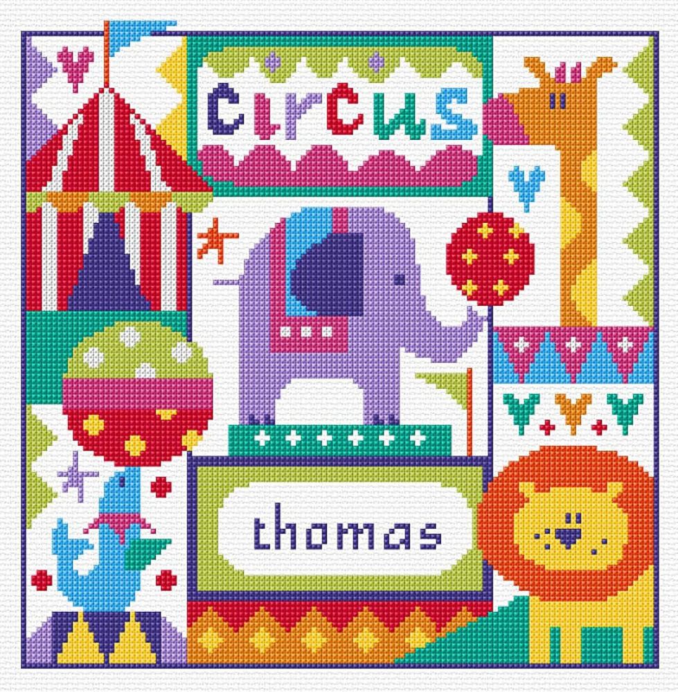 Circus Sampler Cross Stitch