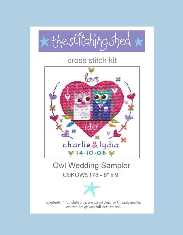 Owl Wedding Sampler Cross Stitch Kit 