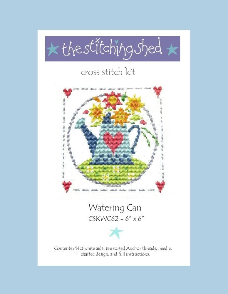 Watering Can -  Cross Stitch Kit