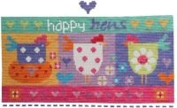 Happy Hens Cross Stitch Kit 