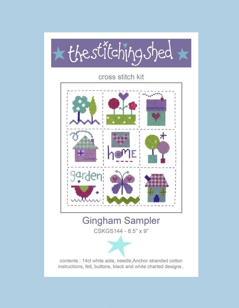 Gingham Sampler Cross Stitch