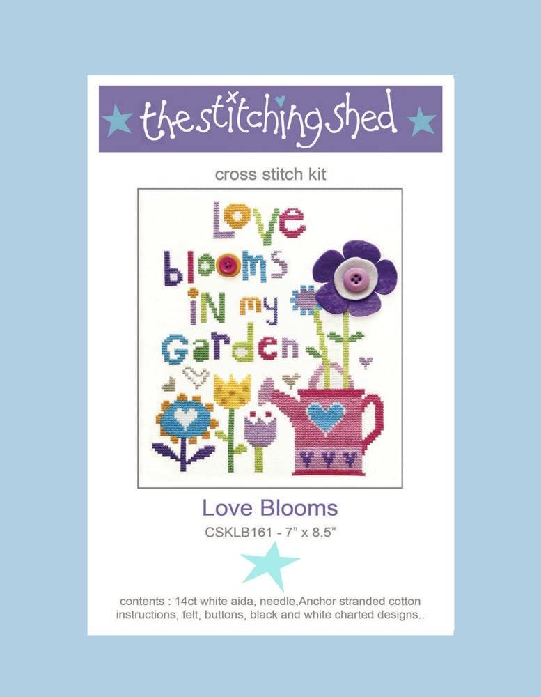 Love Blooms Cross Stitch Kit 