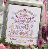 Wedding Happily Ever After - Nia Cross Stitch