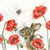Let it Bee cross stitch - Hannah Dale