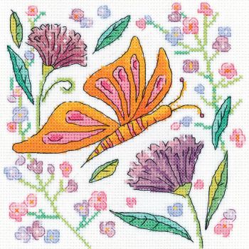 Orange Butterfly - Heritage Crafts