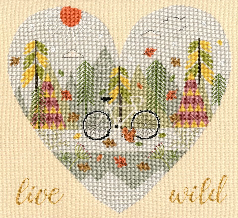 Live Wild - Wild at Heart - Bothy Threads