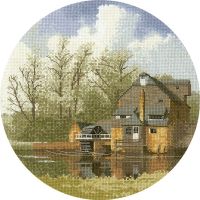 Water Mill - John Clayton Circles Cross Stitch