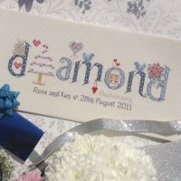 <!-- 028 -->Diamond Anniversary 60 Years - Nia Cross Stitch 