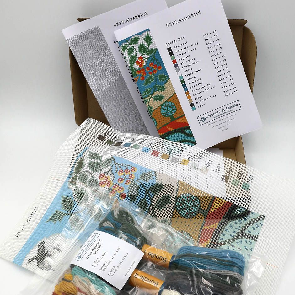 Blackbird Tapestry Kit