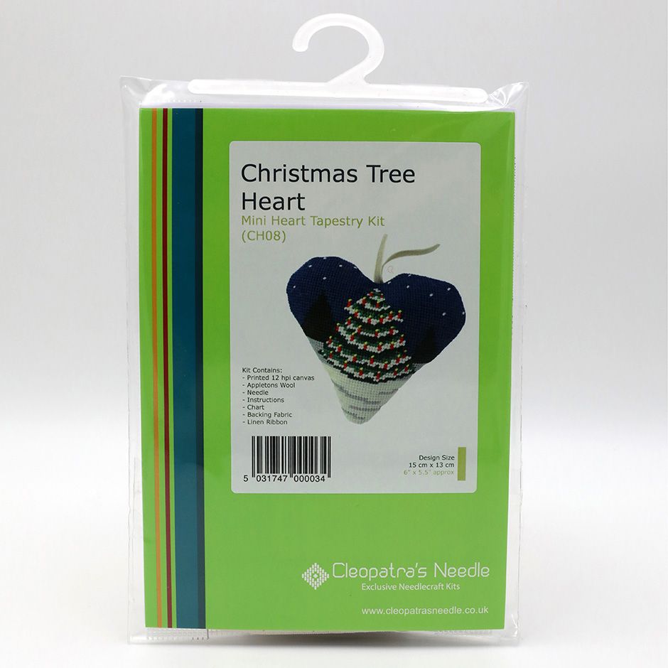 Christmas Tree Heart Tapestry Kit