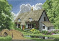 Summer Cottage - John Clayton Cross Stitch