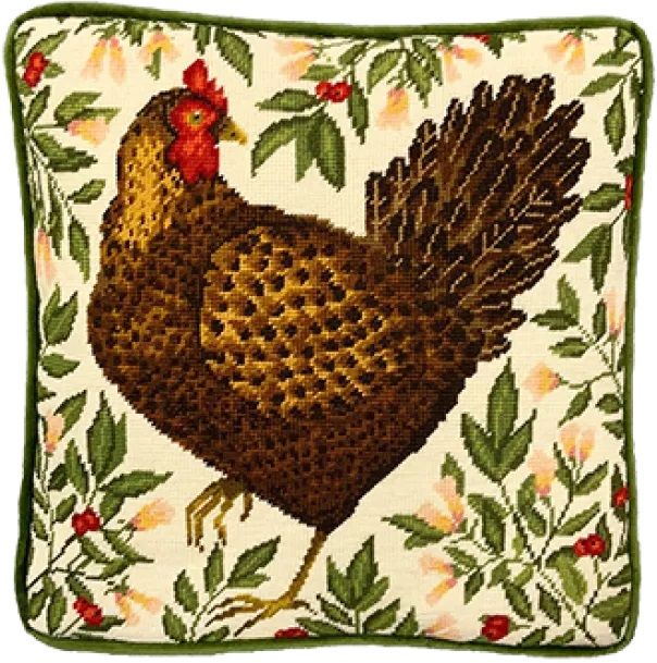 Honeysuckle Hen Tapestry Kit - Bothy Threads 