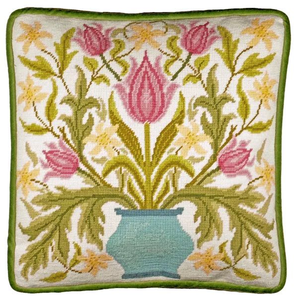 Vase of Tulips (William Morris) Tapestry Kit - Bothy Threads