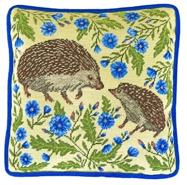 Prickly Pair Hedgehog Tapestry Kit - Bothy Threads