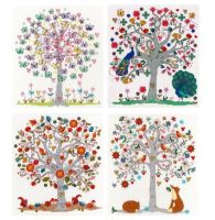 Love Tree Seasons - Bothy Threads - Set of Four