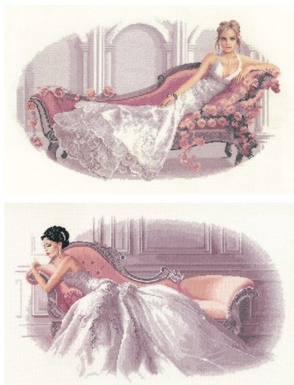 Abbi and Vanessa - John Clayton Cross Stitch