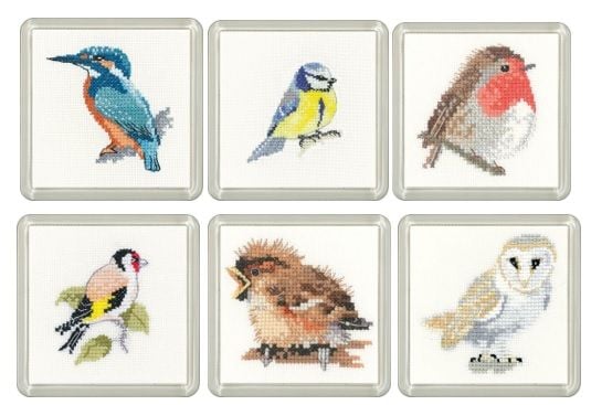 Bird Coasters Set of Six - Heritage Crafts