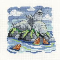 Lookout - Seal Cross Stitch - Heritage Crafts
