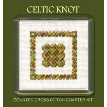 Celtic Knot Coaster Cross Stitch