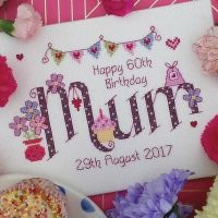 <!-- 041 -->Mum Birthday Sampler Kit - Nia Cross Stitch