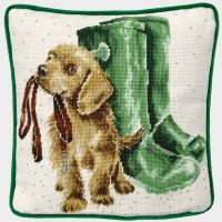 Hopeful Puppy Tapestry - Hannah Dale