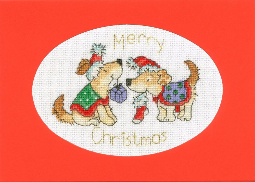 Christmas Treats Cross Stitch Card