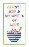 Spoonful of Love Cross Stitch - Heritage Crafts
