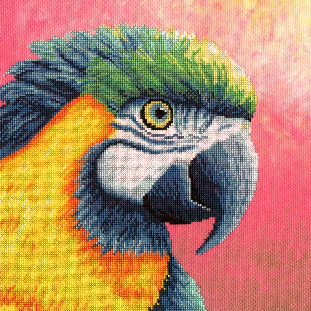 Paradise - Parrot Cross Stitch