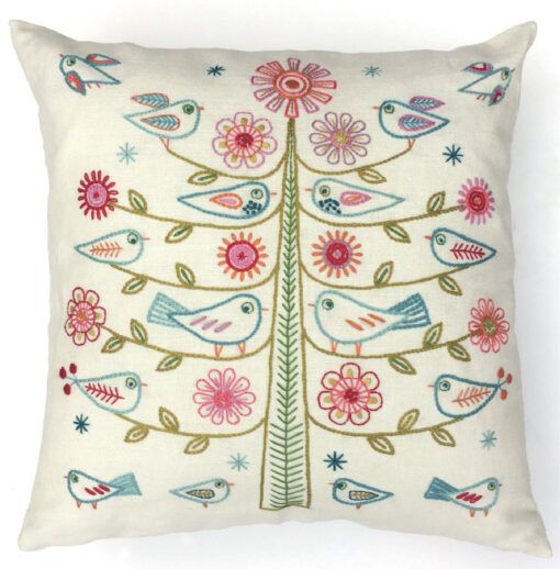 Bird Tree of Life Embroidery Kit - Nancy Nicholson
