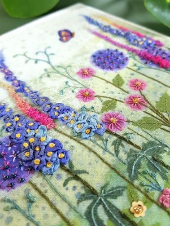 Cottage Garden Embroidery - Beaks and Bobbins