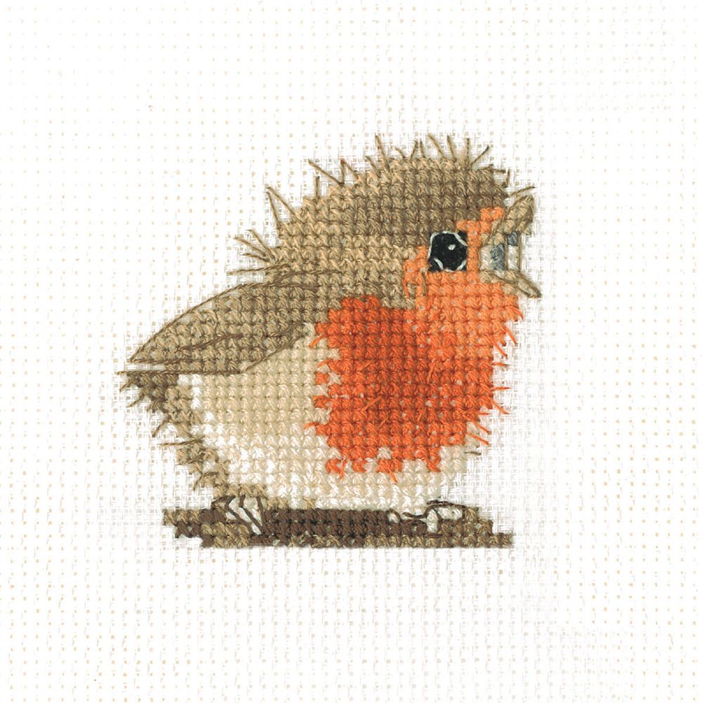 Reggie Robin Cross Stitch