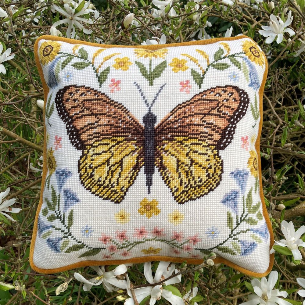Botanical Butterfly Tapestry - Bothy Threads
