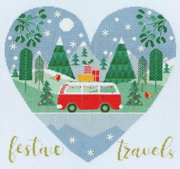 Festive Travels - Wild at Heart - Bothy Threads